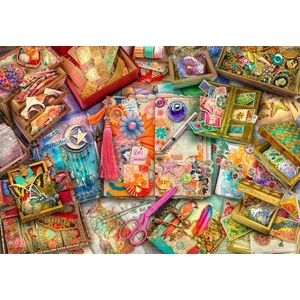Bluebird 90910 - The Junk Journaler's Desk - 1000 db-os puzzle
