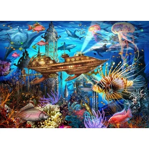 Bluebird 90857 - Aqua City - 1500 db-os puzzle