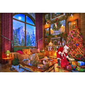 Bluebird 90801 - Christmas Lodge - 2000 db-os puzzle