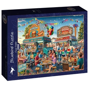 Bluebird  91002 - Food Trailer - 2000 db-os puzzle