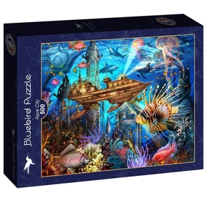 Bluebird 90858 - Aqua City - 500 db-os puzzle