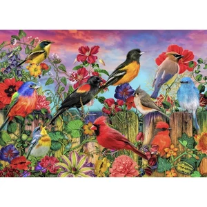 Bluebird 90692 - Birds and Blooms Garden - 500 db-os puzzle