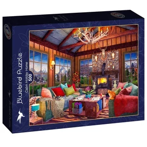 Bluebird 90689 - Cabin Holiday Home - 500 db-os puzzle