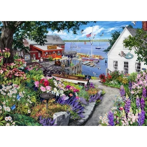 Bluebird 90744 - Coastal Garden - 500 db-os puzzle