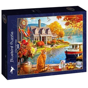 Bluebird 90817 - Crisp Fall View - 500 db-os puzzle