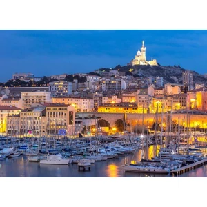 Bluebird 90778 - Marseille, la Nuit - 500 db-os puzzle