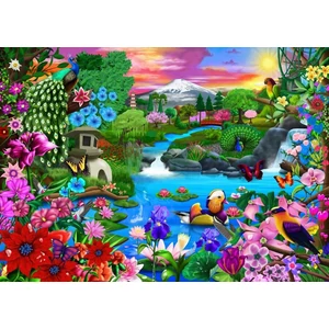 Bluebird 90697 - Oriental Paradise - 500 db-os puzzle