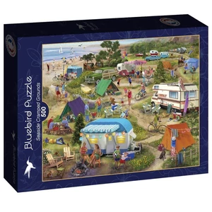 Bluebird 90587 - Seaside Cramped Grounds - 500 db-os puzzle