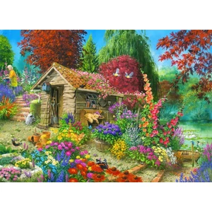 Bluebird 90694 - The Garden Shed - 500 db-os puzzle