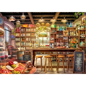 Bluebird 90917 - The Wine Tasting Room - 500 db-os puzzle