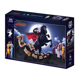 Bluebird 90734 - Zorro - 500 db-os puzzle