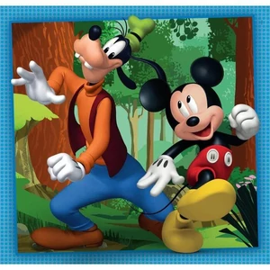 Clementoni 25298 - Mickey egér és barátai - 3 x 48 db-os puzzle
