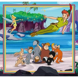 Clementoni 25302 - Disney klasszikusok - 3 x 48 db-os puzzle