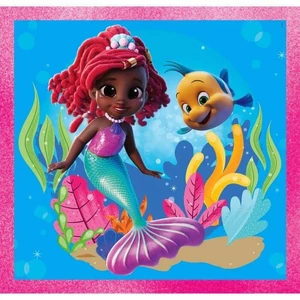 Clementoni 25324 - Disney - Ariel - 3 x 48 db-os puzzle