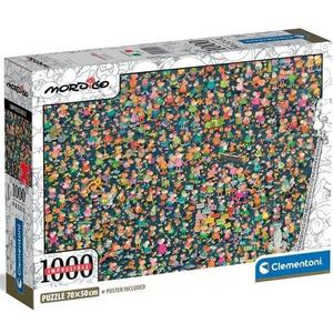 Clementoni 39992 - A lehetetlen puzzle - Mordillo - 1000 db-os compact puzzle
