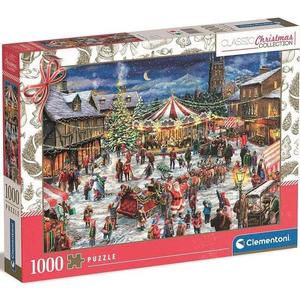 Clementoni 81505 - Karácsonyi vásár - 1000 db-os puzzle