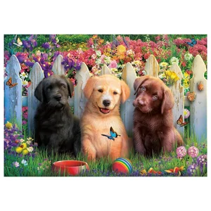 Educa 19994 - Pózoló kiskutyák - 100 db-os puzzle