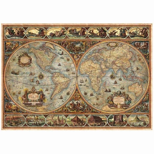 Educa 20173 - Antik világtérkép - 1000 db-os puzzle