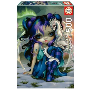 Educa 19906 - Sárkánytündér - 500 db-os puzzle