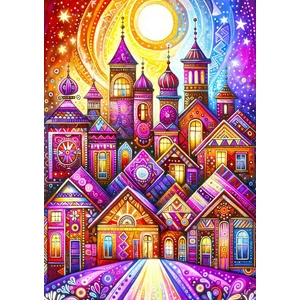 Enjoy 2268 - Violet Town - 1000 db-os puzzle