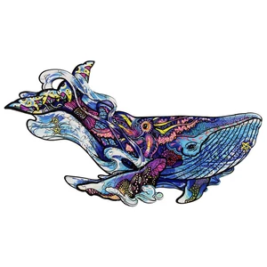 Eureka EUR34663 - Bálna - 101 db-os Rainbow Fa puzzle