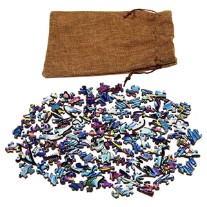 Eureka EUR34663 - Bálna - 101 db-os Rainbow Fa puzzle