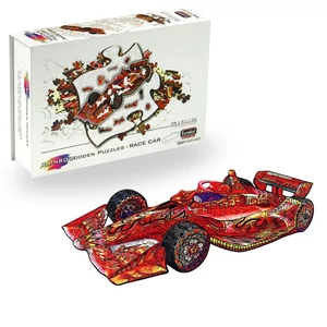 Eureka EUR34669 - Versenyautó - 110 db-os Rainbow Fa puzzle