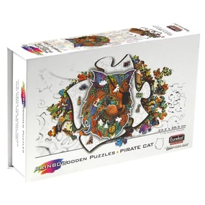 Eureka EUR34637 - Kalóz cica - 116 db-os Rainbow Fa puzzle