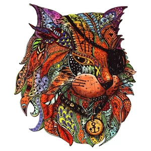 Eureka EUR34637 - Kalóz cica - 116 db-os Rainbow Fa puzzle