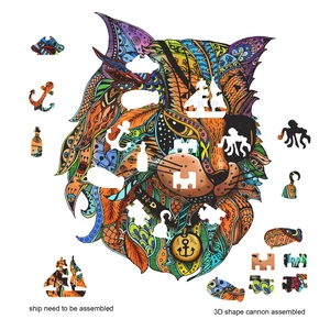 Eureka EUR34637 - Kalóz cica - 116 db-os Rainbow Fa puzzle