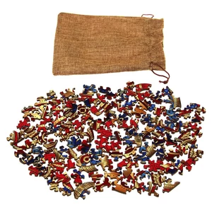 Eureka EUR34634 - Elefánt - 120 db-os Rainbow Fa puzzle