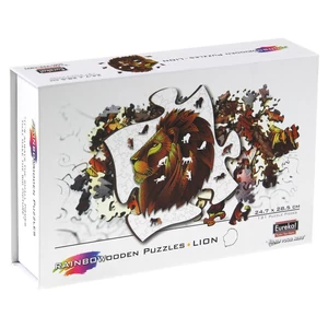 Eureka EUR34658 - Oroszlán - 121 db-os Rainbow Fa puzzle