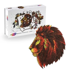 Eureka EUR34658 - Oroszlán - 121 db-os Rainbow Fa puzzle