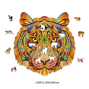 Eureka EUR34635 - Tigris - 138 db-os Rainbow Fa puzzle