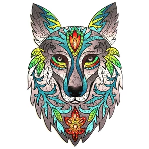 Eureka EUR34636 - Farkas - 180 db-os Rainbow Fa puzzle