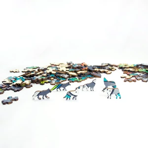 Eureka EUR34636 - Farkas - 180 db-os Rainbow Fa puzzle