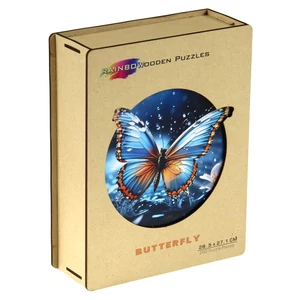 Eureka EUR34672 - Pillangó - 200 db-os Rainbow Fa puzzle
