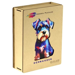 Eureka EUR34674 - Schnauzer - 200 db-os Rainbow Fa puzzle