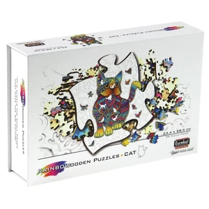 Eureka EUR34657 - Cica - 99 db-os Rainbow Fa puzzle