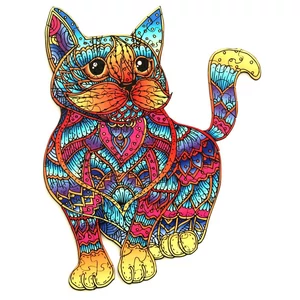 Eureka EUR34657 - Cica - 99 db-os Rainbow Fa puzzle