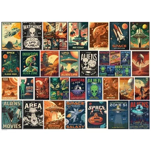 EuroGraphics 6000-5927 - Alien Invasion Collage - 1000 db-os puzzle
