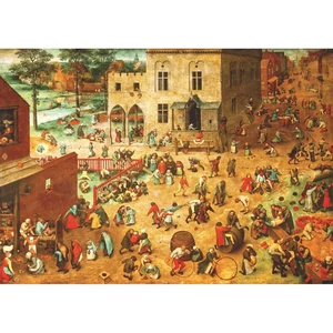 EuroGraphics 6000-6037 - Fine Art Collection - Children's Games, PieterBruegel - 1000 db-os puzzle