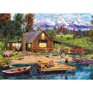 EuroGraphics 6000-5726 - Grand Teton Cabin  - 1000 db-os puzzle