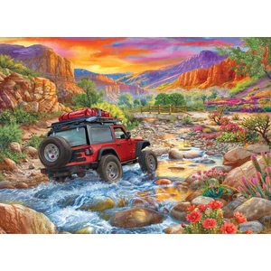 EuroGraphics 6000-5998 - Jeep - Rocky Ride, C.Bigelow - 1000 db-os puzzle
