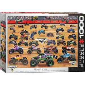 EuroGraphics 6000-5944 - Monster Jam Truck Lineup - 1000 db-os puzzle