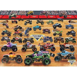 EuroGraphics 6000-5944 - Monster Jam Truck Lineup - 1000 db-os puzzle