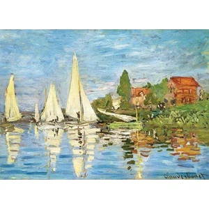 EuroGraphics 6000-6040 - Regattas at Argenteuil, Monet - 1000 db-os puzzle