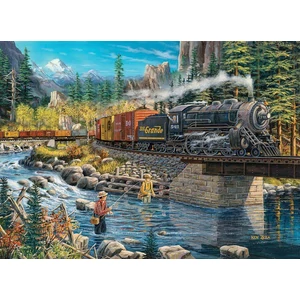 EuroGraphics 6000-5877 - River Silence is Broken by Ken Zylla   - 1000 db-os puzzle