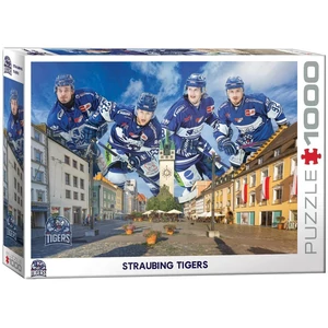 EuroGraphics 6000-6001 - Straubing Tigers - 1000 db-os puzzle