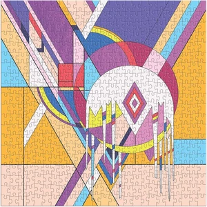 Galison 76243 - Frozen Spheres, Frank Lloyd Wright - 1000 db-os Fóliás puzzle